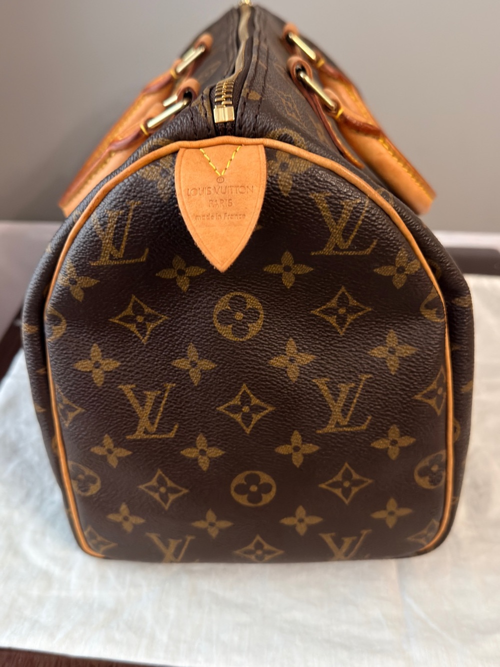 Louis Vuitton Brown Monogram Speedy 30 - Picture 6 of 13